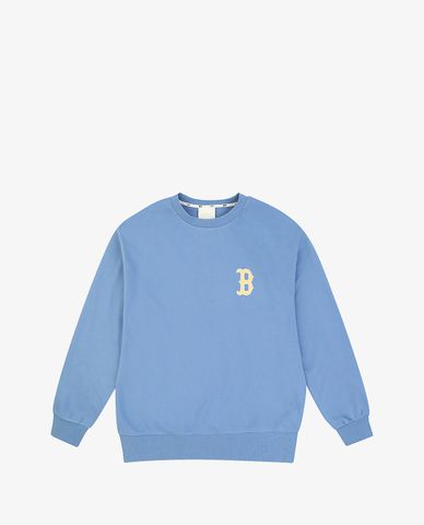  MLB - Áo sweatshirt tay dài cổ tròn Popcorn 