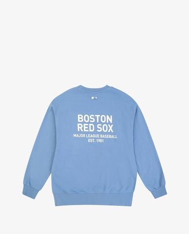  MLB - Áo sweatshirt tay dài cổ tròn Popcorn 