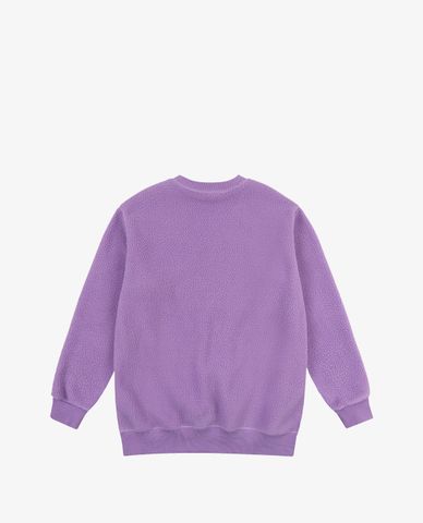  MLB - Áo sweatshirt phom suông tay dài Raised Fleece Long 