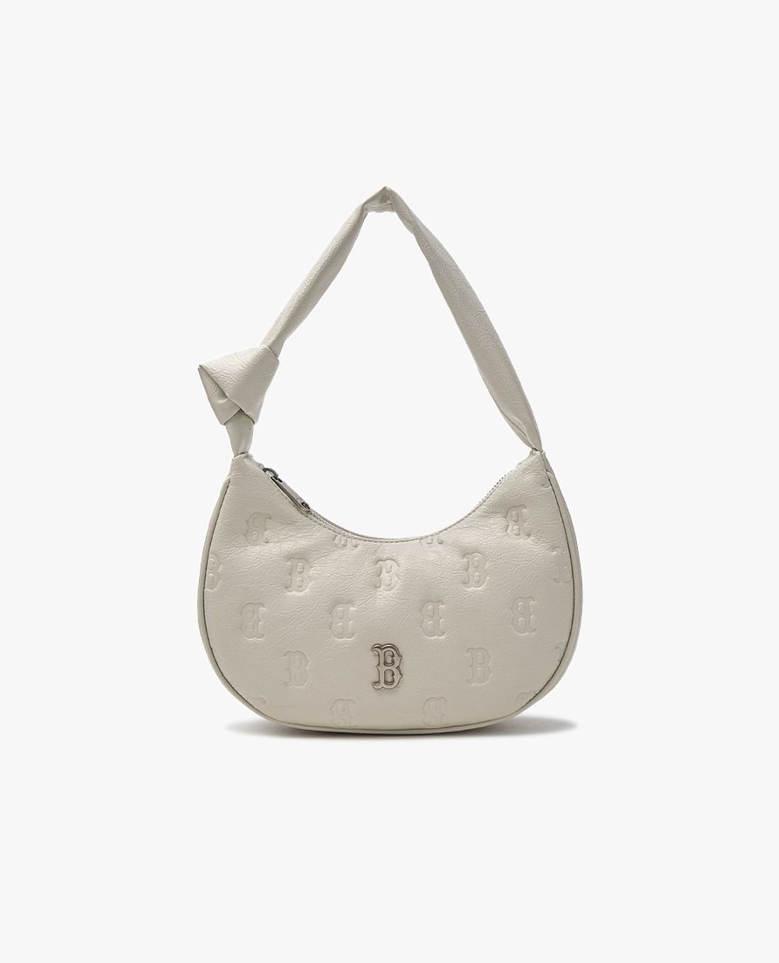 ★MLB★Classic Monogram Crack Embo HOBO Bag★ホーボーバッグ MLB - Túi đeo vai nữ Classic Mono Crack Embo Hobo MLB Việt Nam