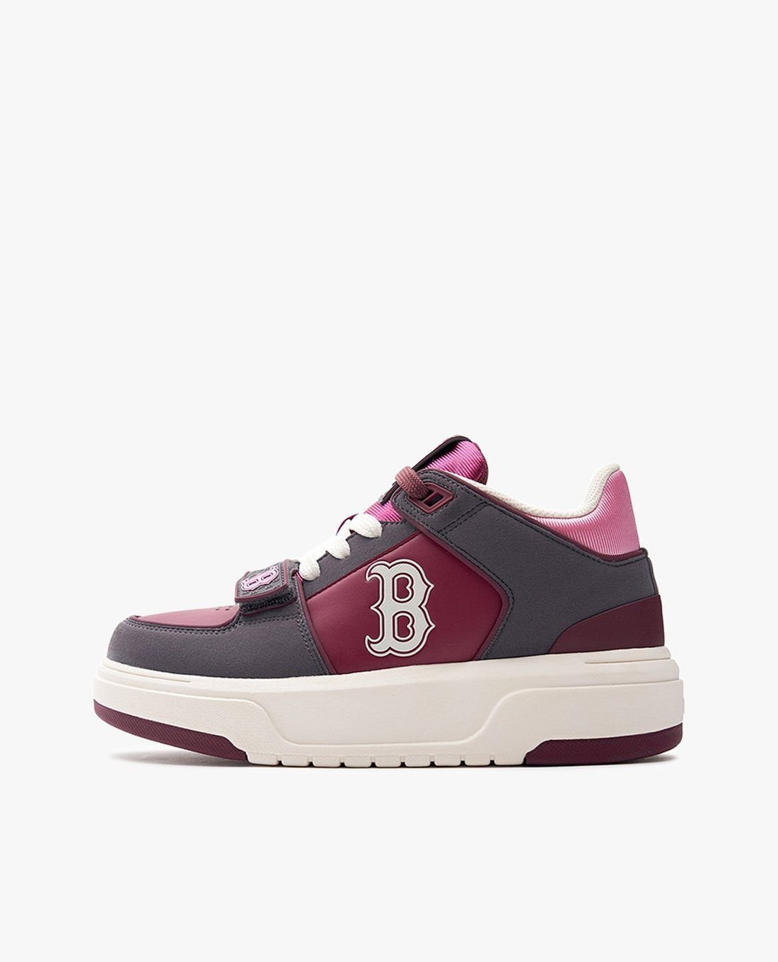 【MLB】★Chunky Liner Mid Sneakers/3ASXLMB3N MLB Chunky Liner Mid Classic Monogram NY (Black) 3ASXCMM4N