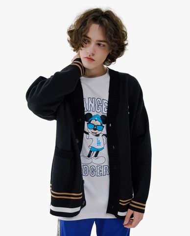  MLB - Áo khoác cardigan chuột mickey MLB x Disney 