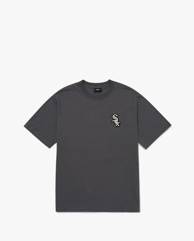  MLB - Áo thun unisex cổ tròn tay ngắn trẻ trung 