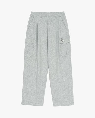  MLB - Quần dài unisex ống rộng Basic Small Logo Cargo 