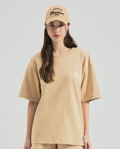  MLB - Áo thun unisex cổ tròn tay ngắn Basic Heavyweight 