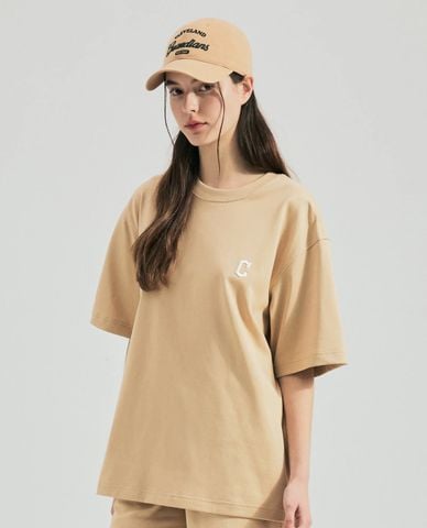  MLB - Áo thun unisex cổ tròn tay ngắn Basic Heavyweight 