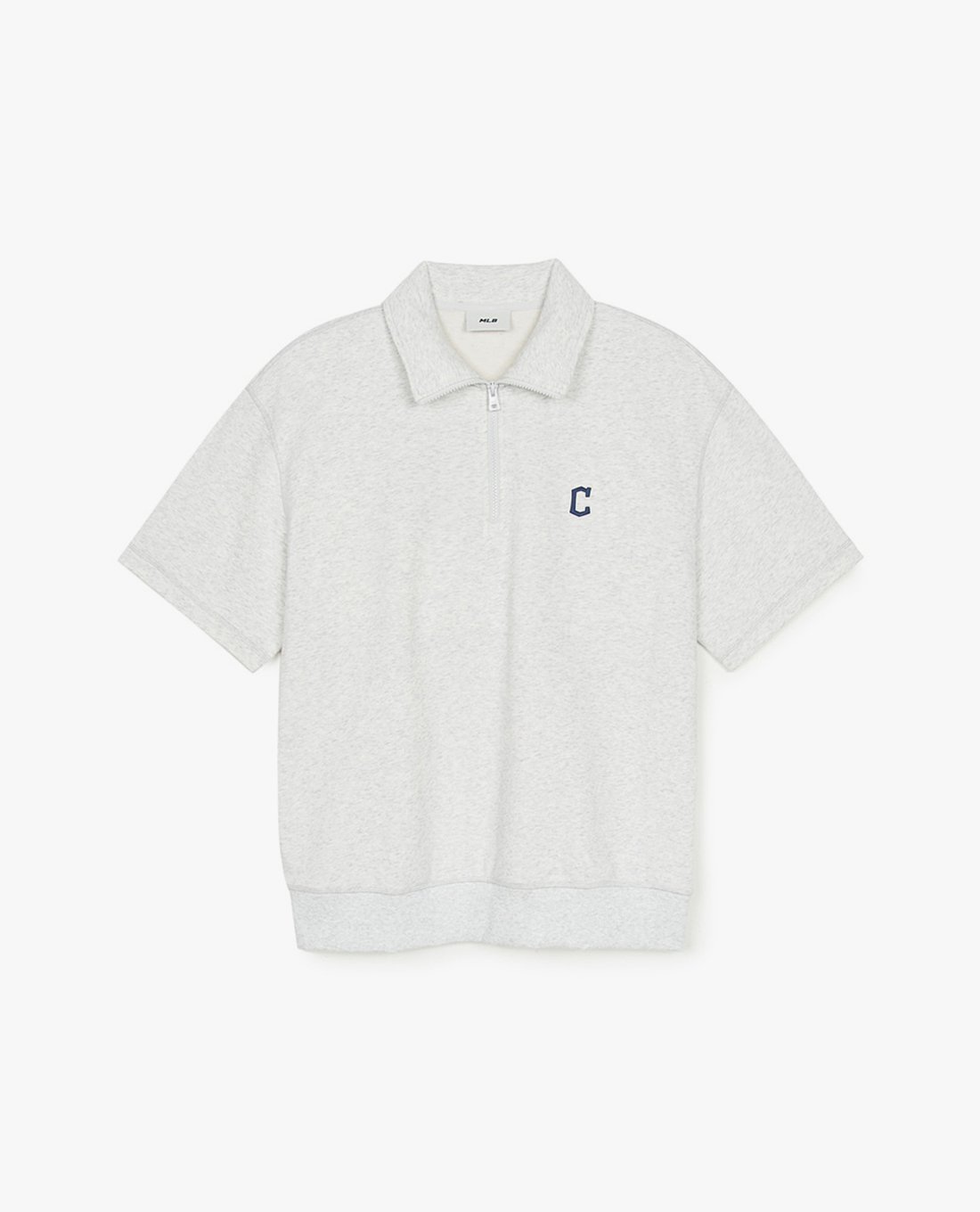 MLB - Áo sweatshirt unisex cổ bẻ tay ngắn Basic Small Logo