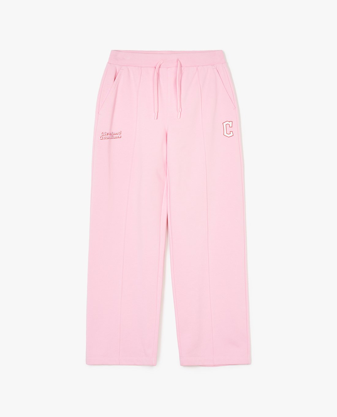 MLB - Quần dài nữ ống rộng lưng thun Varsity Pintuck