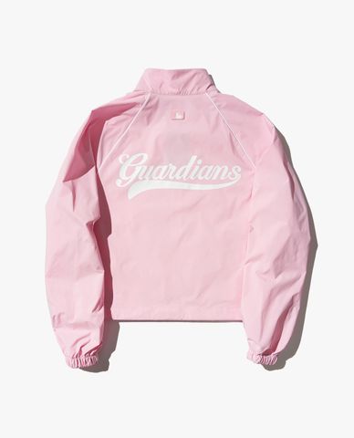  MLB - Áo khoác croptop nữ cổ trụ tay dài Sportive Varsity 