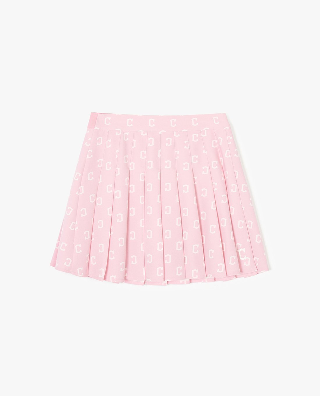 MLB - Chân váy xếp li mini Tone One Tone Print Monogram