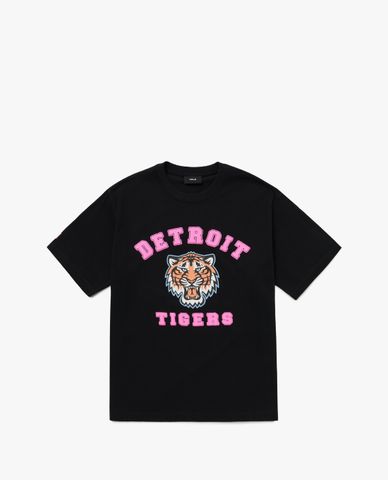 MLB - Áo thun unisex cổ tròn tay ngắn The Year Of Tiger 