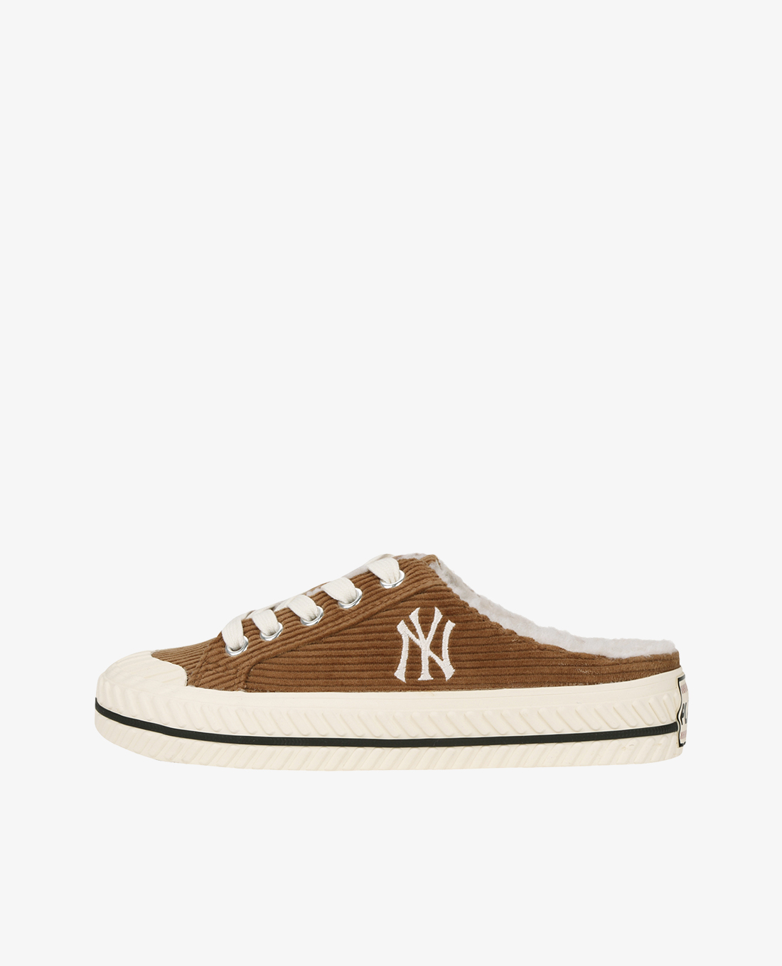 MLB - Giày mule phối lông Playball Corduroy