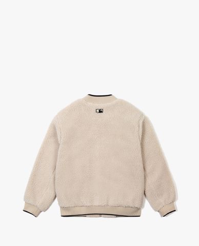  MLB - Áo khoác bomber phối lông Boa Fleece Baseball 