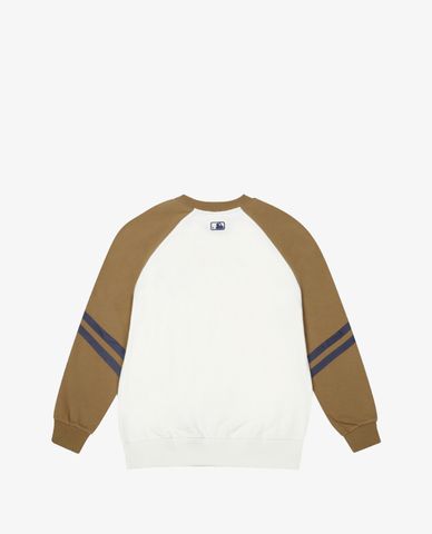  MLB - Áo sweatshirt tay dài cổ tròn Top Goal Sleeve Matching Naglan 