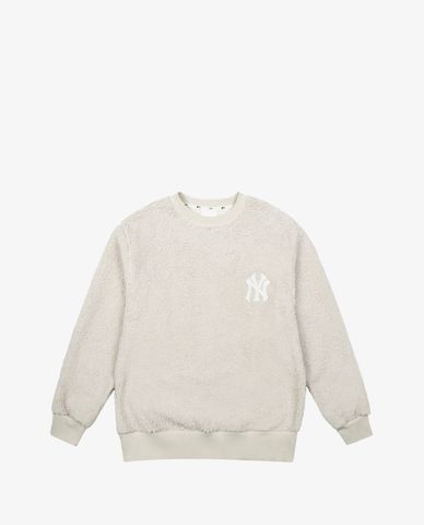  MLB - Áo sweatshirt phom suông tay dài Wool Fleece MLB LIKE Overfit Brushed 