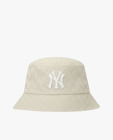  MLB - Nón bucket thời trang Classic Monogram Jacquard 