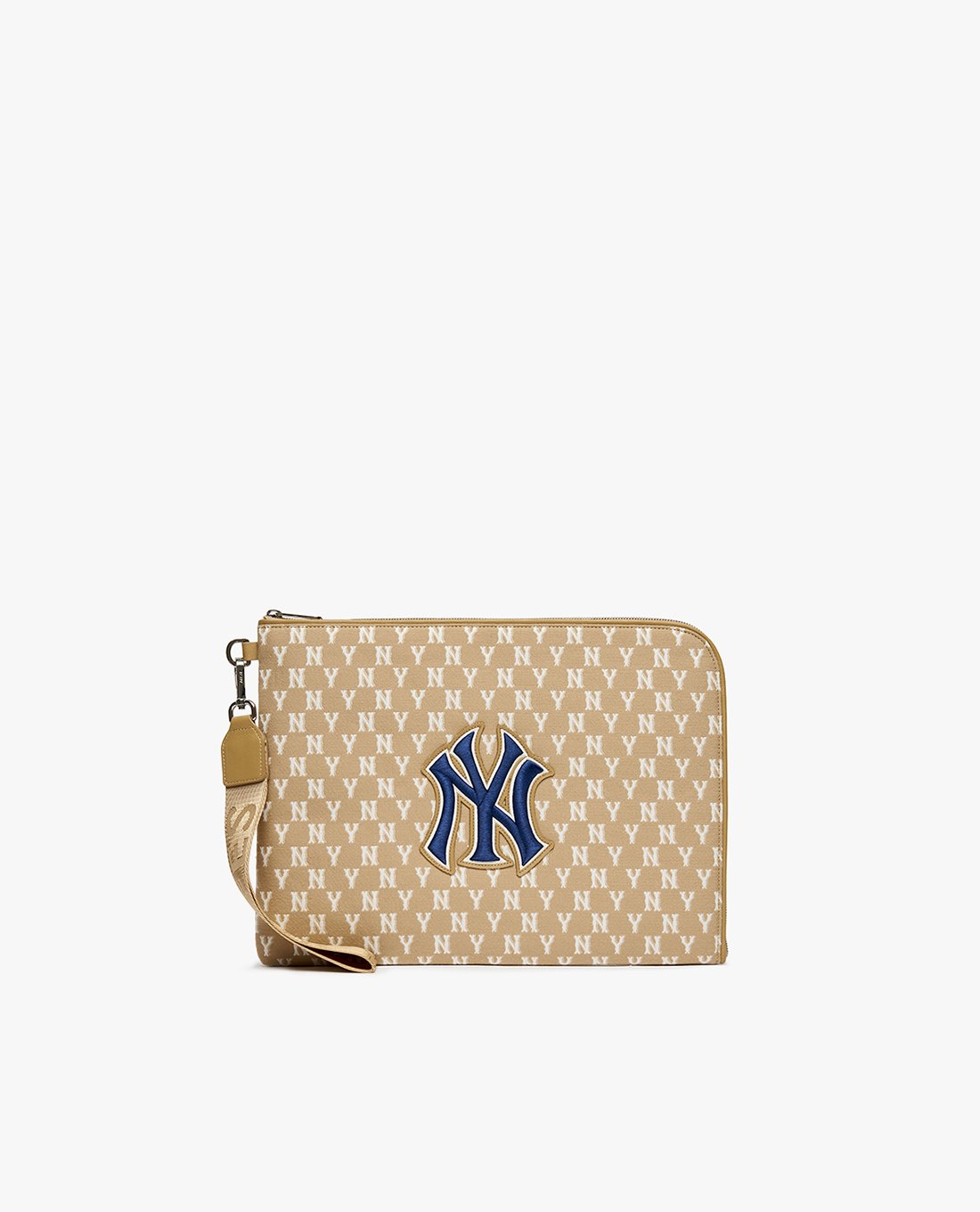 MLB - Túi cầm tay chữ nhật Monogram Jacquard