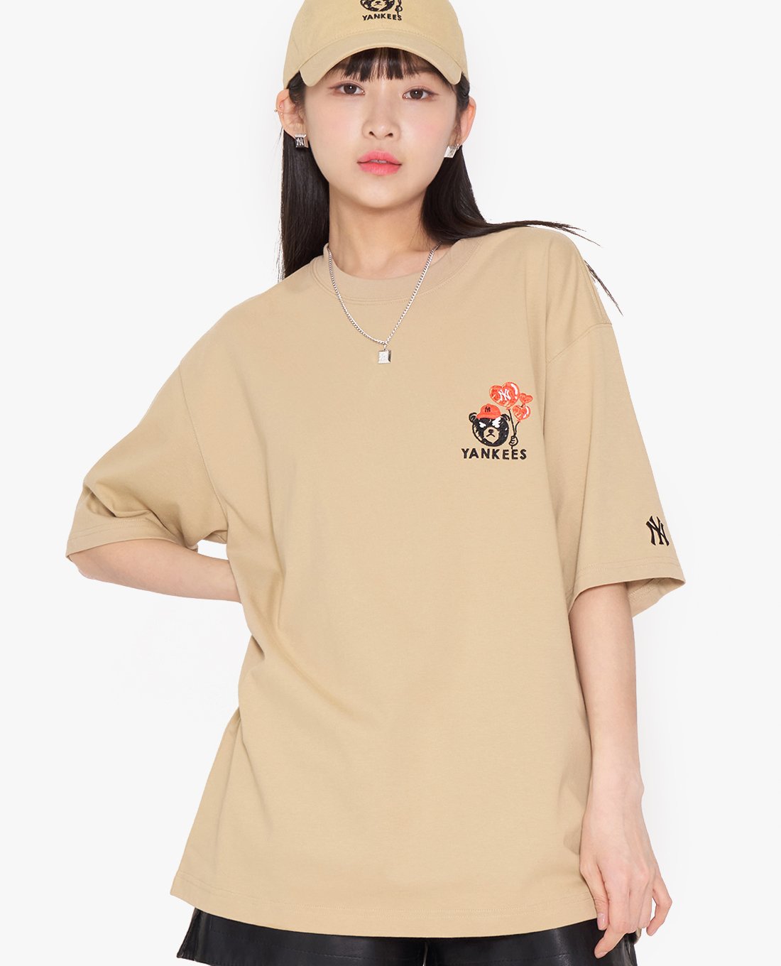 MLB - Áo thun cổ tròn ngắn tay Mega Bear