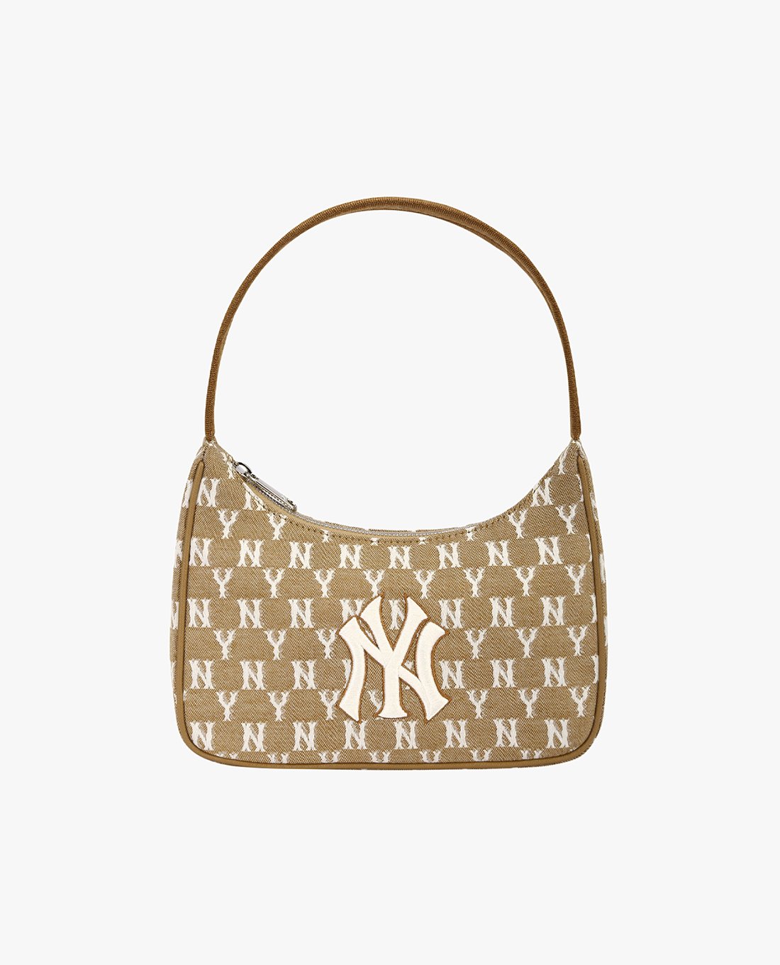 MLB - Túi đeo vai chữ nhật Jacquard Monogram