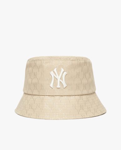  MLB - Nón bucket thời trang Monogram Classic Jacquard 