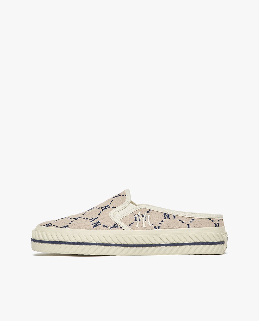 MLB - Giày mules unisex đế bệt thời trang Dia Monogram