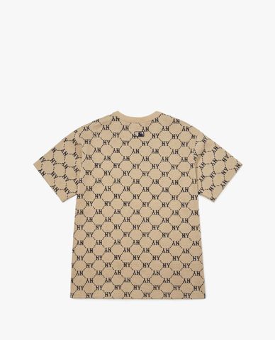  MLB - Áo thun phom suông ngắn tay Diamond Monogram 