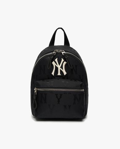  MLB - Balo mini phom chữ nhật Monogram Nylon Jacquard 
