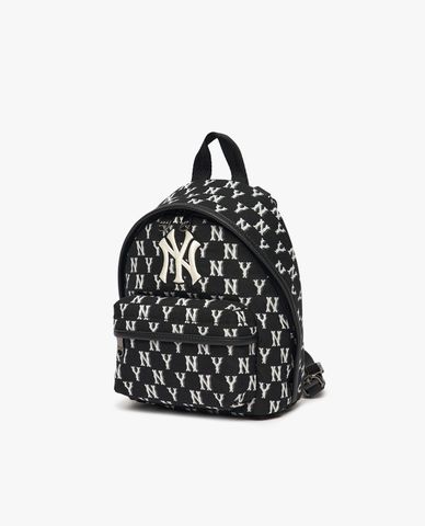  MLB - Balo mini phom chữ nhật Monogram Jacquard 