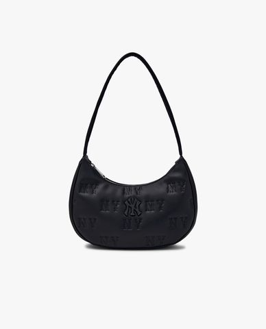  MLB - Túi đeo vai nữ Embo Monogram New York Yankees 