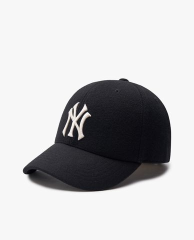  MLB - Nón bóng chày unisex Basic Wool Structure 