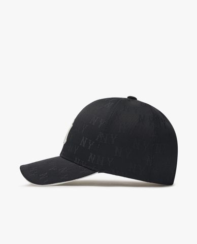  MLB - Nón bóng chày unisex Classic Jacquard Monogram Structured 