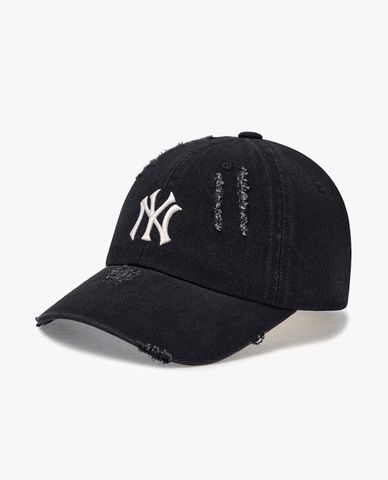  MLB - Nón bóng chày unisex Denim Unstructured 