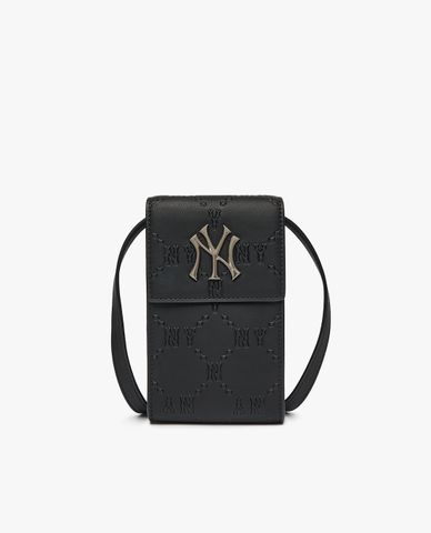 MLB - Túi đeo chéo chữ nhật Monogram Diamond Dia Embo 