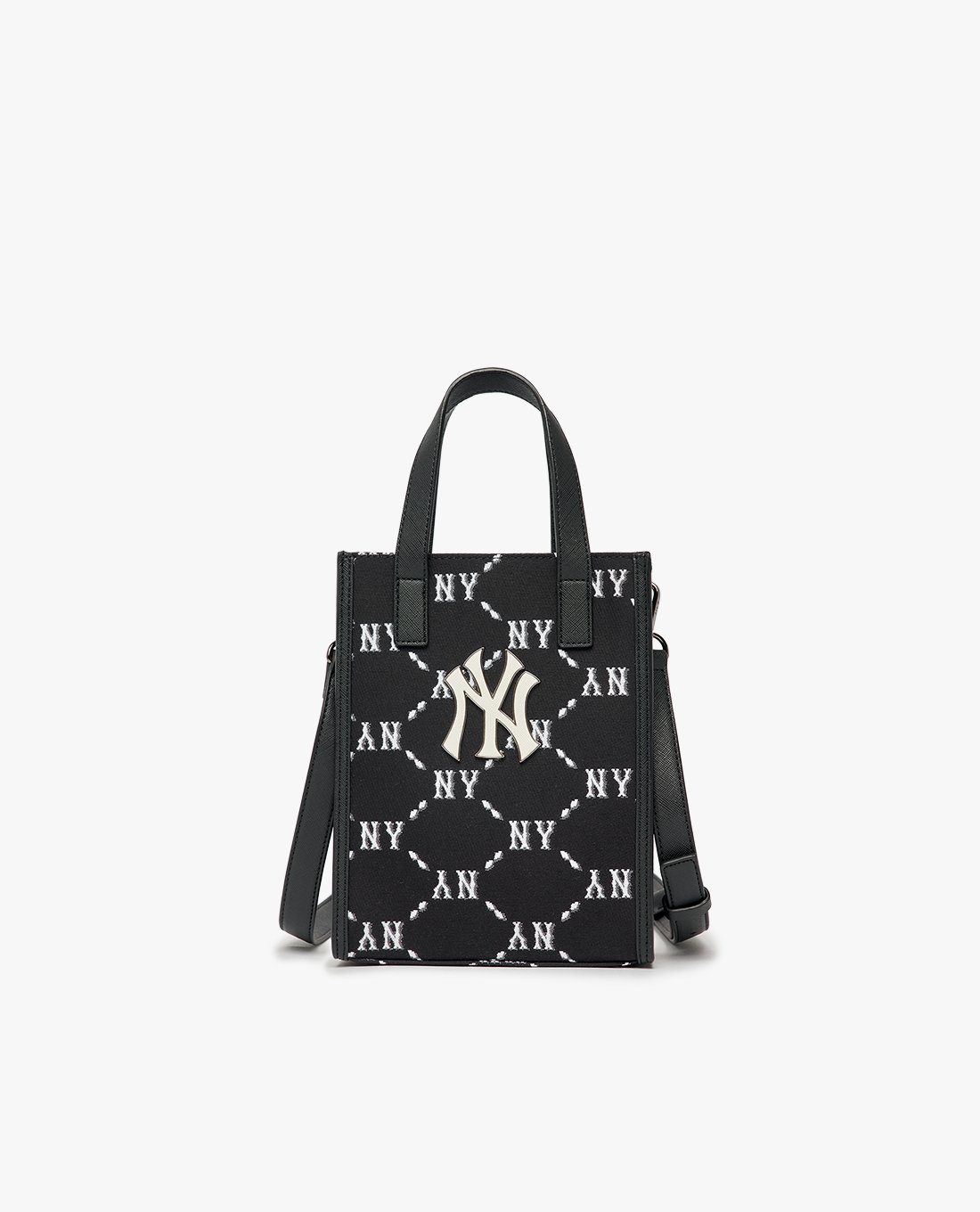 MLB - Túi đeo chéo chữ nhật Dia Monogram Jacquard Handphone