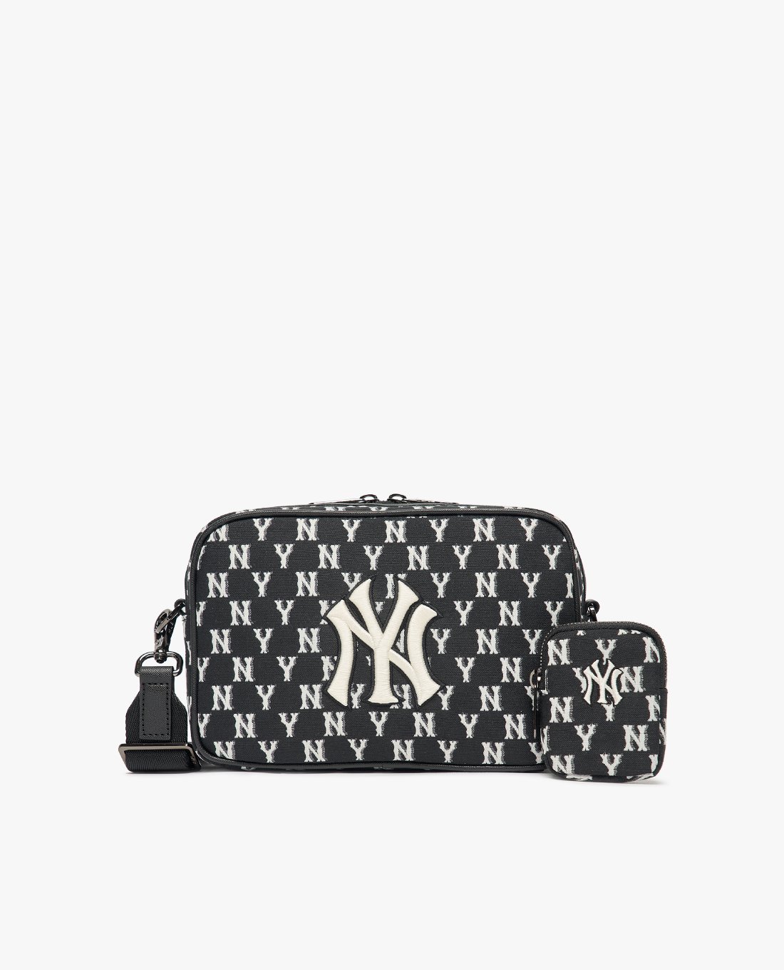 MLB - Túi đeo chéo phom chữ nhật Monogram