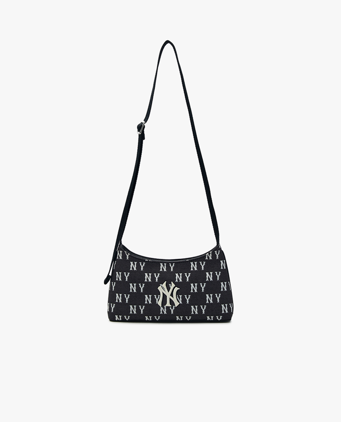 MLB - Túi đeo chéo nữ phom chữ nhật Classic Mono Jacquard