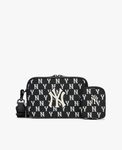  MLB - Túi đeo chéo phom chữ nhật thời trang Monogram 