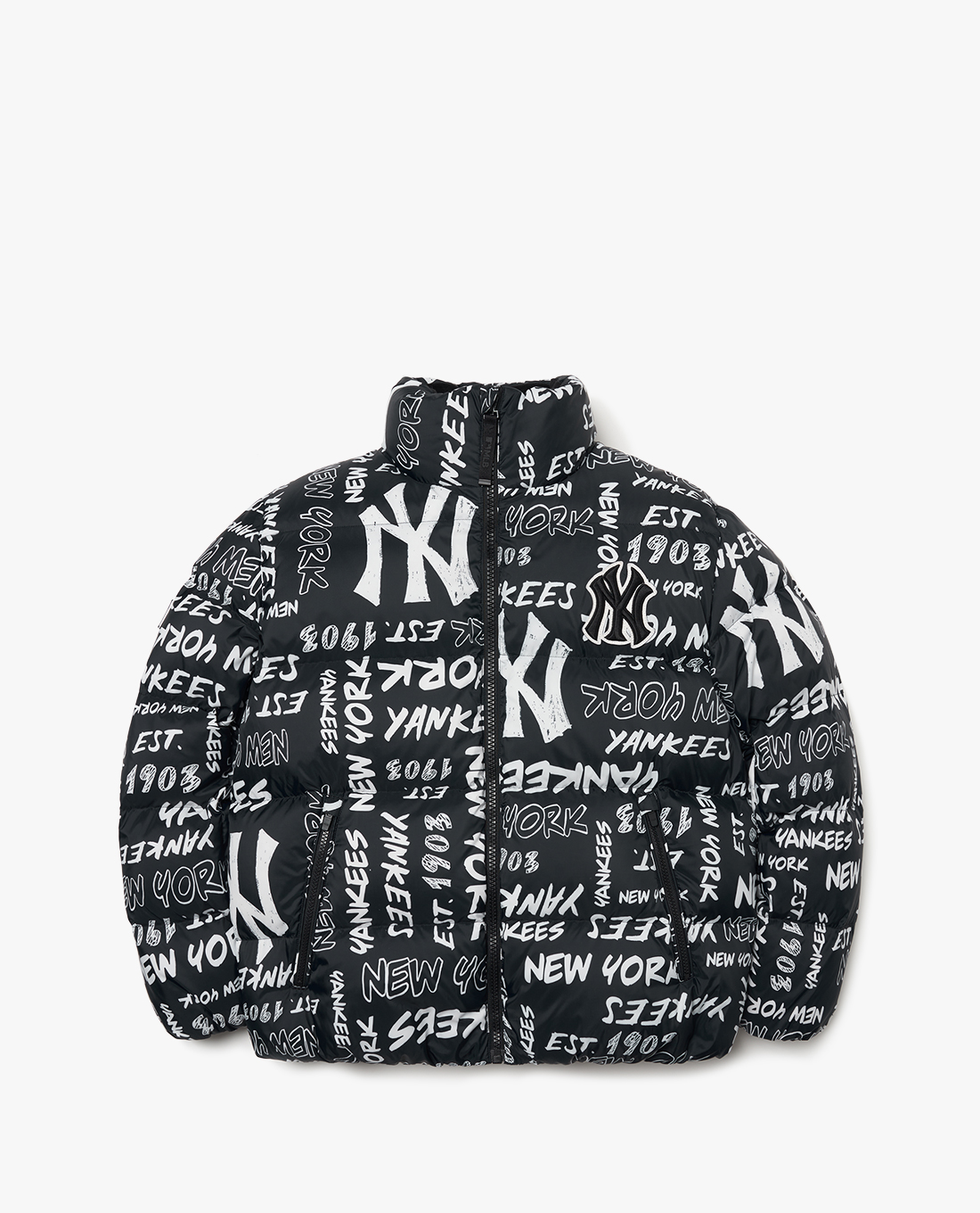 MLB - Áo khoác phao tay dài Graffiti Typography