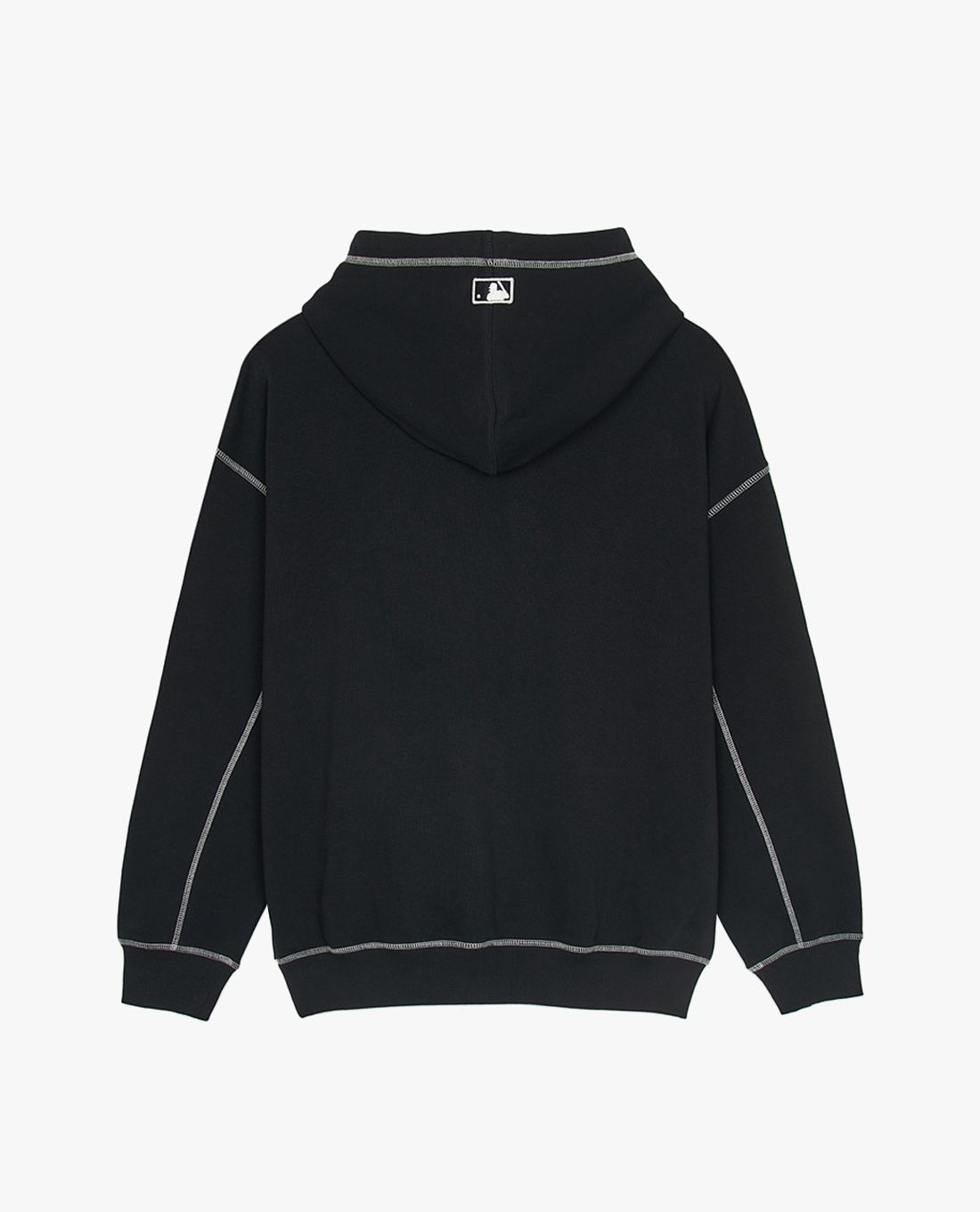 ☆MLB Korea☆ Basic Lettering Logo Overfit Hoodie CHW Melang Kids] Street Logo Artwork Winter Sweatshirt NEW YORK YANKEES
