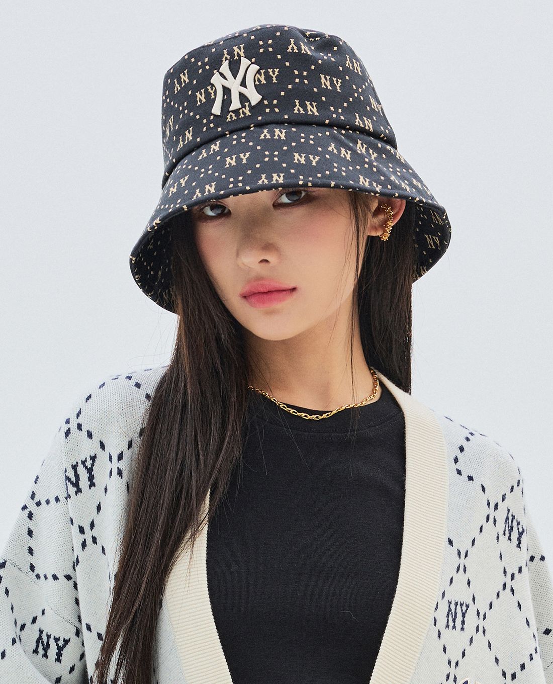 MLB - Nón bucket unisex Diamond Monogram MLB Việt Nam