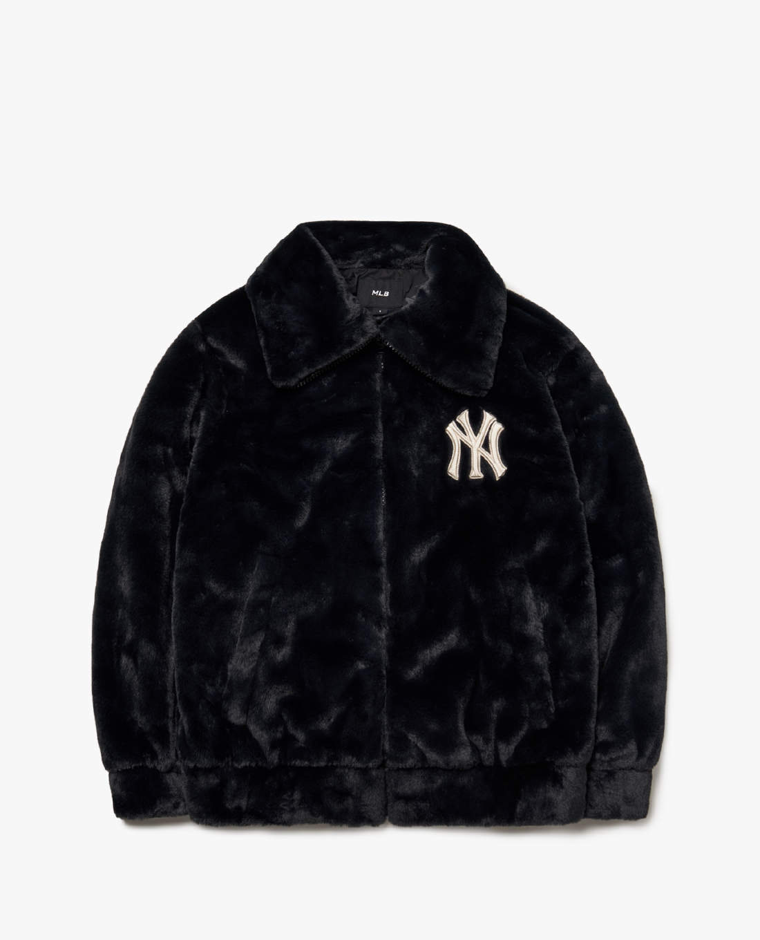 MLB - Áo khoác cổ bẻ tay dài Basic Stand Mega Logo