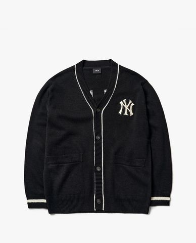  MLB - Áo khoác cardigan phom suông Basic 