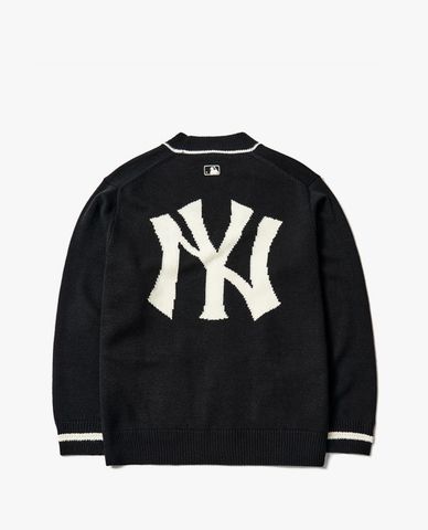  MLB - Áo khoác cardigan phom suông Basic 