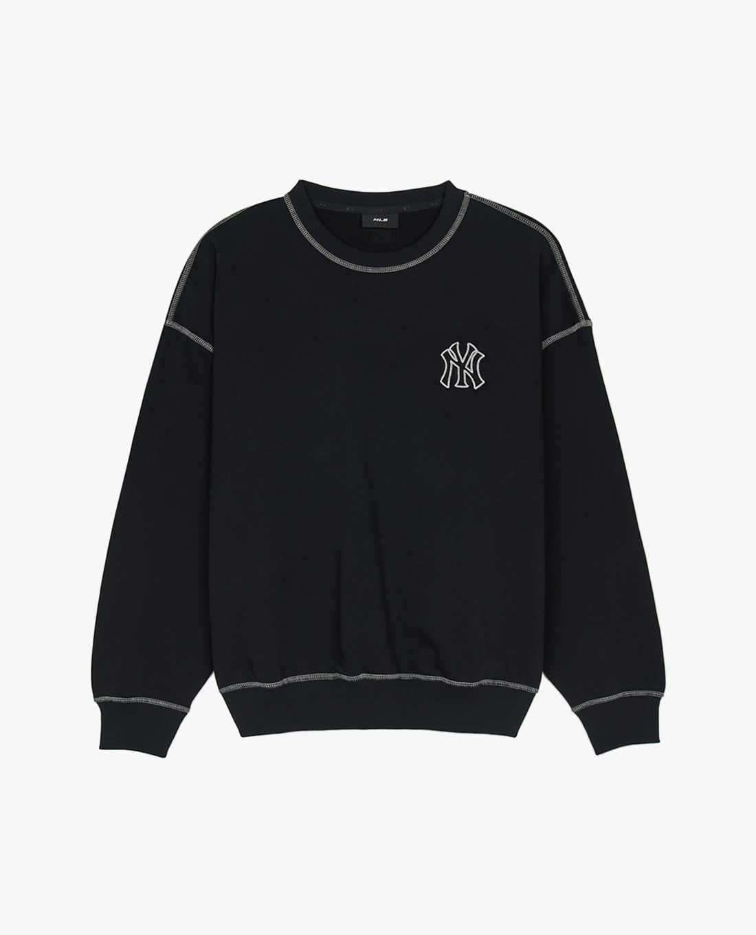 ☆MLB Korea☆ Basic Coopers Logo Mega Overfit Functional Sho Basic Coopers Logo Mega-Oversized-Fit T-Shirt New York Yankees