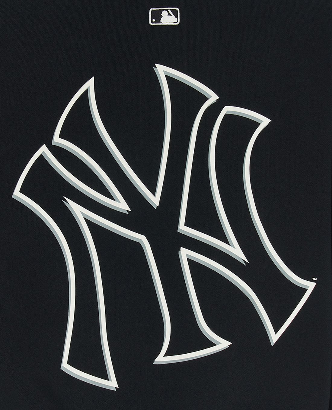 ☆MLB Korea☆ Basic Mega Logo Overfit Man to Man BOS Cream กางเกงขายาว Basic Mega Logo Boston Red Sox