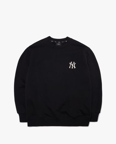  MLB - Áo sweatshirt phom suông Check 