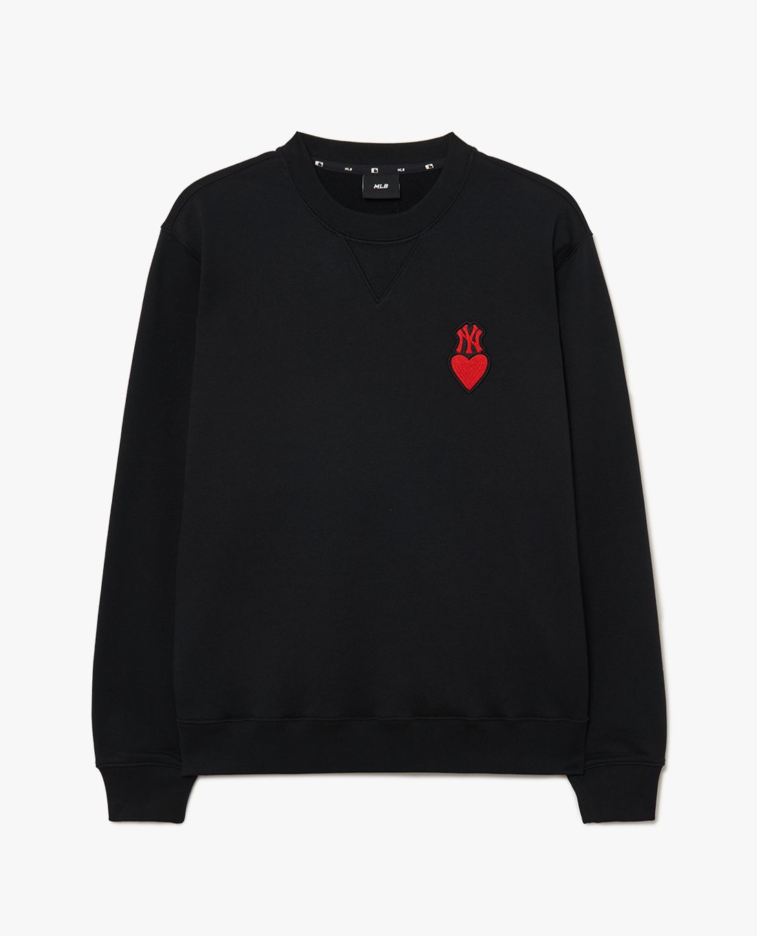 Mlb sweatshirt with heart hotsell