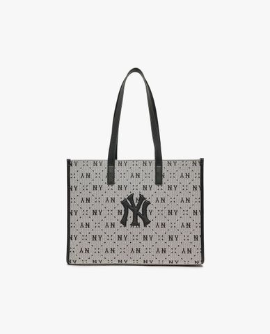  MLB - Túi tote unisex phom chữ nhật Big Diamond Monogram Jacquard 