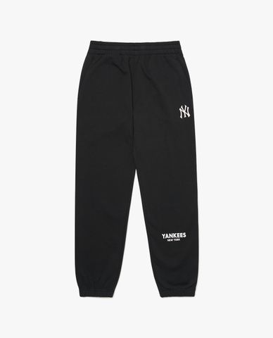  MLB - Quần jogger lưng thun phối logo 