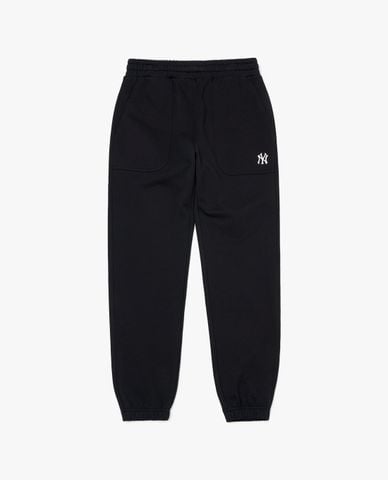  MLB - Quần jogger unisex lưng thun Basic Small Logo 